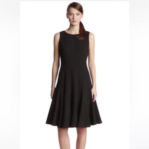 Calvin Klein Sleeveless Pleated A-Line Dress, Grey